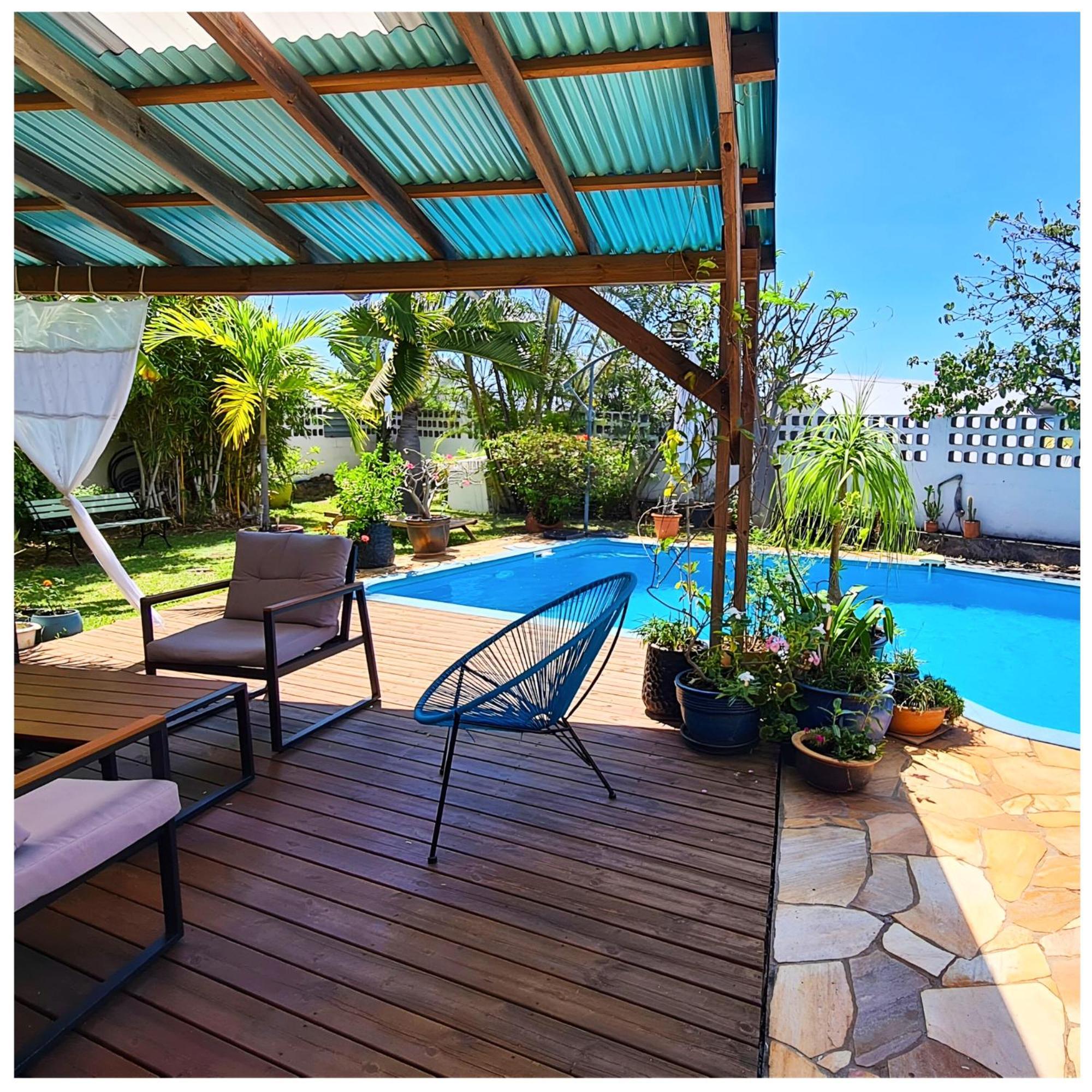 Ti Case Fleurie * Piscine * Jardin Tropical Saint-Leu Esterno foto